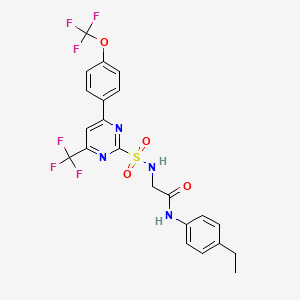 Chemical structure of H3B-968