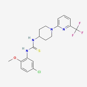 Chemical structure of USP8-IN-2