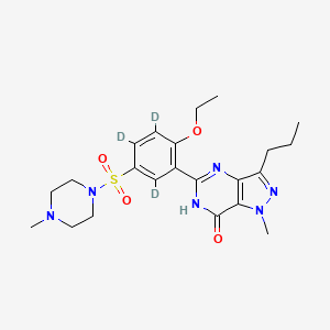 Chemical structure of Sildenafil-d3-1
