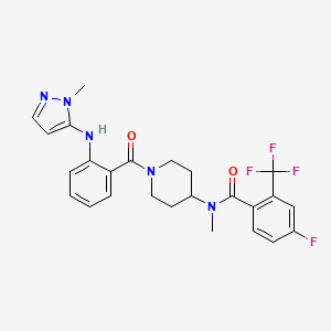 Chemical structure of SMO-IN-2