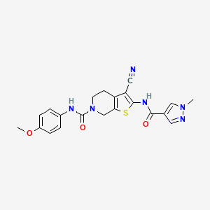 Chemical structure of STAT3-IN-13