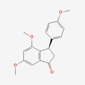 Chemical structure of (R)-STU104