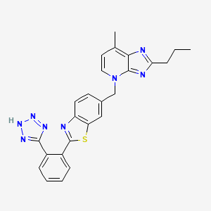 Chemical structure of AS1134900