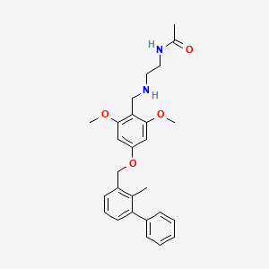 Chemical structure of BMS-37