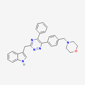 Chemical structure of GPR84 antagonist 3