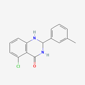 Chemical structure of PBRM1-BD2-IN-5