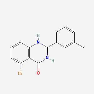 Chemical structure of PBRM1-BD2-IN-8