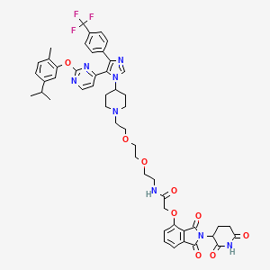 Chemical structure of dBRD4-BD1