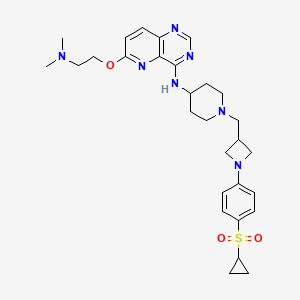 Chemical structure of Menin-MLL inhibitor-22