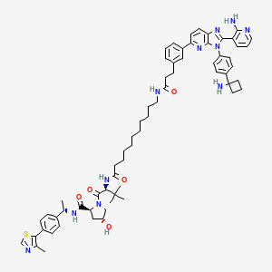 Chemical structure of MS15 TFA