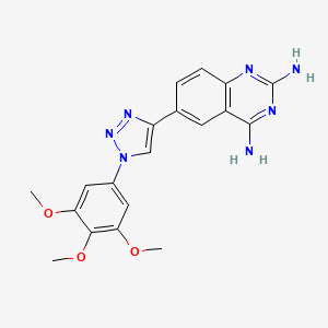 Chemical structure of Antitumor agent-81