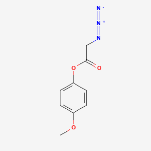 Chemical structure of N3Ac-OPhOMe