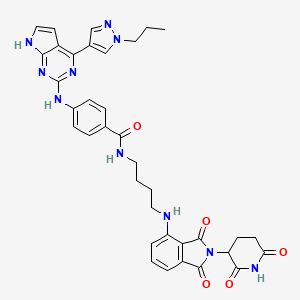 Chemical structure of SJ988497