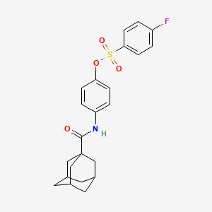 Chemical structure of Enpp/Carbonic anhydrase-IN-2