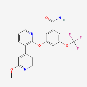 Chemical structure of Aurora Kinases-IN-3