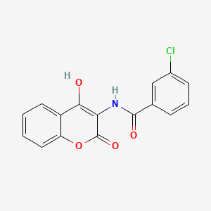Chemical structure of Anticancer agent 93