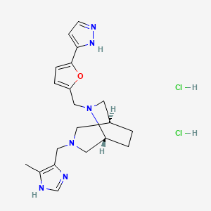 Chemical structure of DRP1i27 dihydrochloride