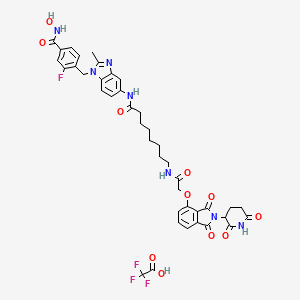 Chemical structure of HDAC6 degrader-3