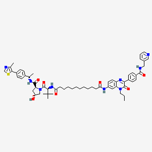 Chemical structure of Nampt degrader-2