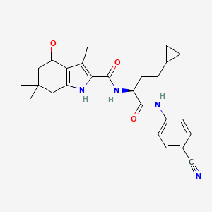 Chemical structure of RK-701