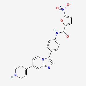 Chemical structure of W1131 TFA