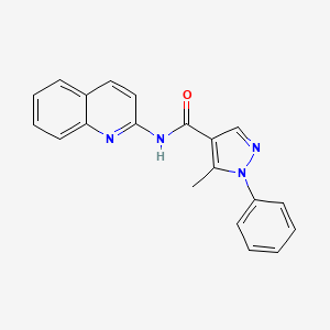 Chemical structure of YW2036