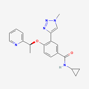 Chemical structure of GSK737