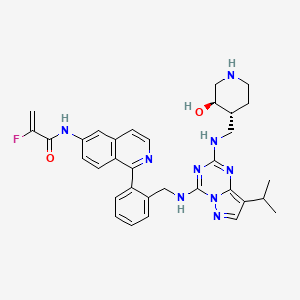 Chemical structure of CDK7-IN-21