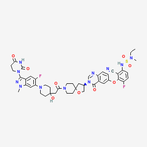 Chemical structure of CFT1946