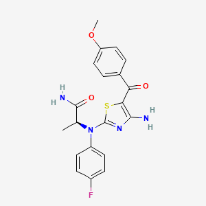 Chemical structure of (S)-BAY 2965501