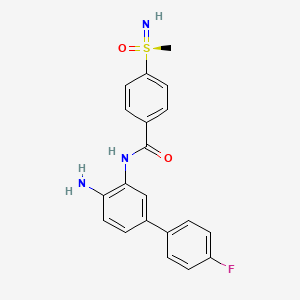 Chemical structure of (S)-TNG260