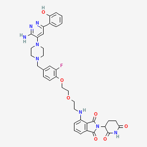 Chemical structure of YD23