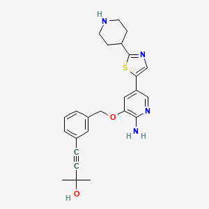 Chemical structure of HPK1-IN-34