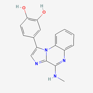 Chemical structure of EAPB 02303