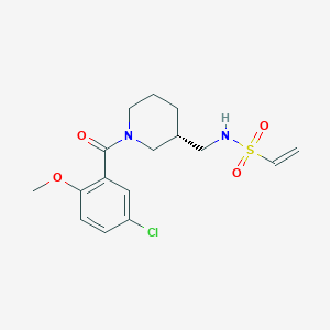 Chemical structure of Kras4B G12D-IN-1