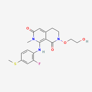 Chemical structure of MEK-IN-6