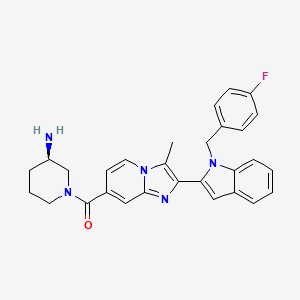 Chemical structure of JBI-589
