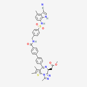 Chemical structure of PROTAC BRD4 Degrader-19