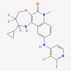 Chemical structure of CCT374705