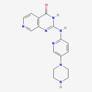 Chemical structure of microRNA-21-IN-3