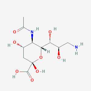 Chemical structure of 9-Amino-NeuAc