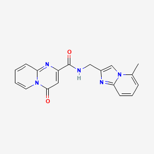 Chemical structure of STM2120