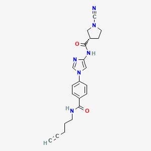 Chemical structure of GK13S