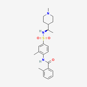 Chemical structure of IPG7236