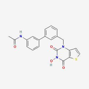 Chemical structure of FEN1-IN-5
