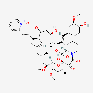 Chemical structure of RapaBlock