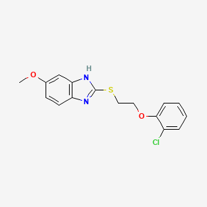 Chemical structure of Sperm motility agonist-2
