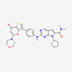 Chemical structure of SRX3177