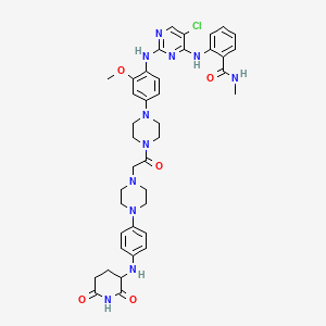Chemical structure of PROTAC EGFR degrader 8