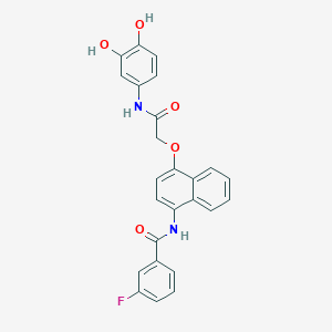 Chemical structure of TCRS-417
